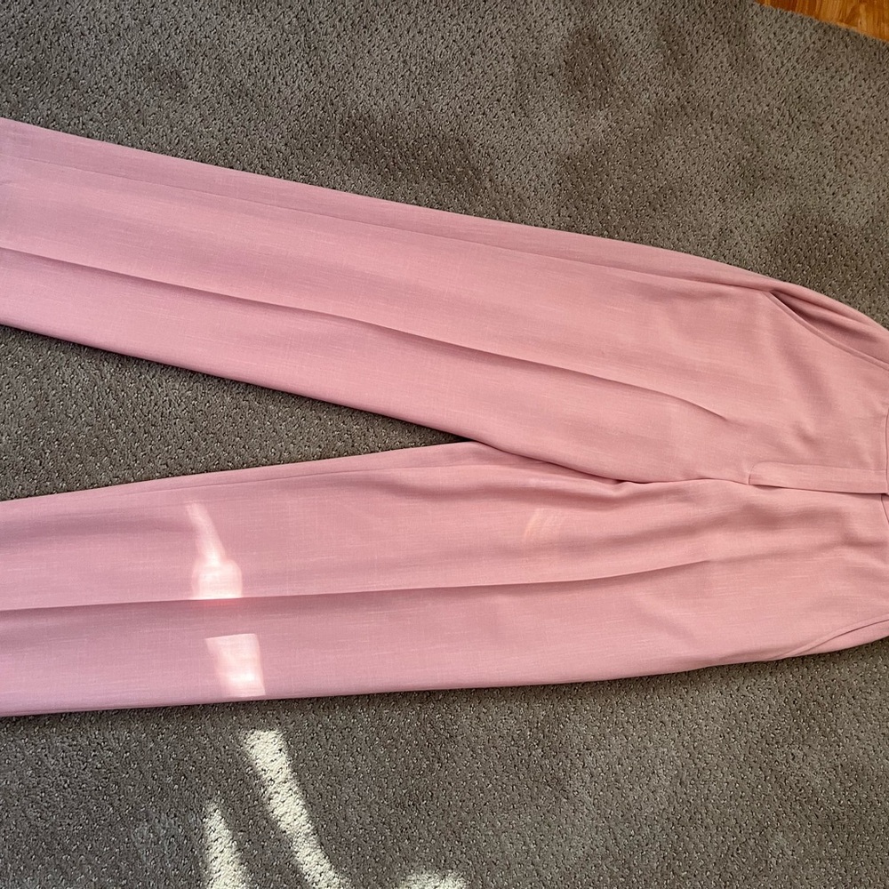 Larry Levine salmon/pink pants